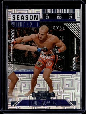 2025 Panini Contenders PFL - Eddie Alvarez - Season Ticket Mojo - #71 - Image 1 of 2