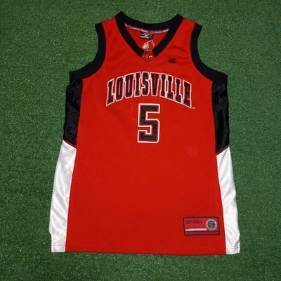 Баскетбольная футболка University of Louisville Cardinals СШИТАЯ для мальчиков молодежная большая 16–18 - Изображение 1 из 4
