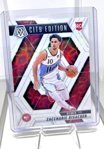 2024-25 Mosaik Zaccharie Risacher 25/25 International White Mosaic City Hawks - Bild 1 von 2