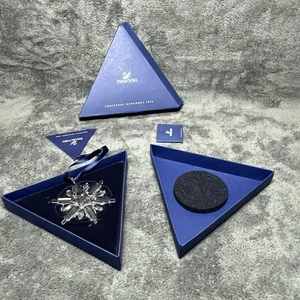 Cristal Swarovski 2006 árbol de Navidad adorno de vacaciones en caja con certificado de autenticidad - Imagen 1 de 12