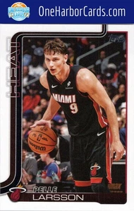 2025-26 Topps Miami Heat #79 Pelle Larsson - Bild 1 von 2