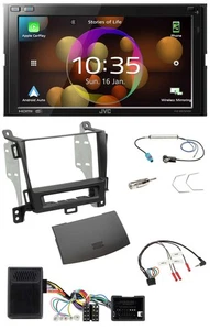 JVC DAB Lenkrad 2DIN Bluetooth USB Autoradio für Opel Zafira ab 13 jet black - Bild 1 von 13