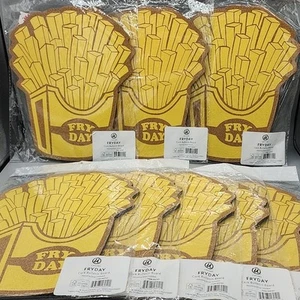 Bulletin Boards Fry Day Friday Novelty Lot of 8 New with 3M Stickers 10" x 7.5" - Picture 1 of 12