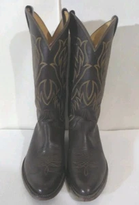 "Justin" "Cowboy" 'Cowgirls" "Stivali" "Western" "Ranch" "Biker" USA VINTAGE ANNI '80 - Foto 1 di 7