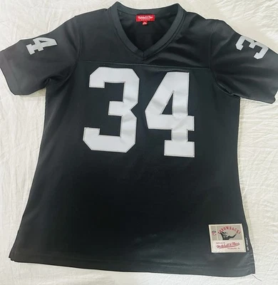 Camiseta deportiva para mujer Bo Jackson Mitchell & Ness Raiders Throwback Legacy $135 Foto 1 de 4