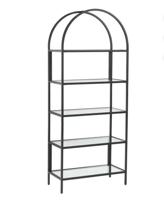 Better Homes & Gardens Nola Arc Bookshelf, Black Finish - Image 1 of 4