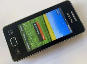Teléfono móvil Samsung S5260 Star II Tocco Icon negro (desbloqueado) probado - Imagen 1 de 9