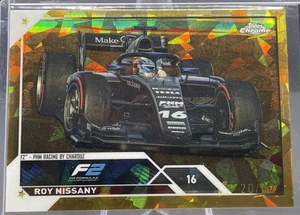 2023 Topps Chrome Sapphire Formula 1 F1 Roy Nissany Gold 20/50 #140 - Bild 1 von 2