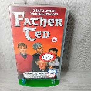 FATHER TED SERIES 1 PART 2 VHS TAPE - RARE RETRO MOVIE SERIES - Picture 1 of 4