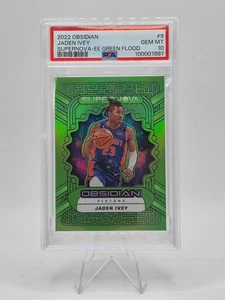 Grabado Panini Obsidian JADEN IVEY Supernova Green Flood 2022-23 #'d/25 PSA 10 (RC) - Imagen 1 de 2