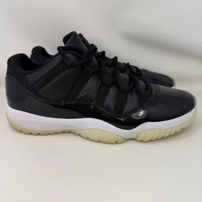Zapatos de baloncesto Nike Air Jordan 11 Low 72-10 negros para hombre talla 12” Foto 1 de 4