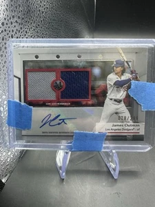 2024 Topps Museum Collection James Outman Dual Relic Auto /299 - Picture 1 of 1