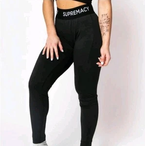 Supremacy Core Run Leggings Damen, schwarz, Größe XL, UVP 90£ - Bild 1 von 8