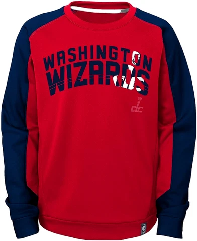 NBA Washington Wizards "Back Court Crew" Sweatshirt Kids Medium (5/6) NWT Cover