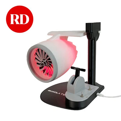 Ventilador turbo USB de escritorio ventilador motor a chorro humidificador actualizado creativo Foto 1 de 4