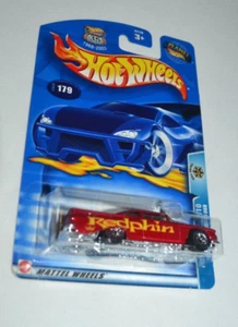 HOT WHEELS HIGHWAY 35 - 2003 ROLL PATROL 7/10 - 1959 CHEVY BEL AIR RED - Picture 1 of 5