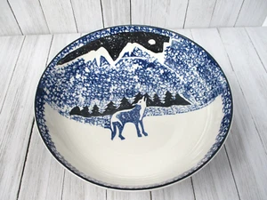 Folk Craft by Tienshan Wolf 9" Vegetable Serving Bowl - Picture 1 of 9