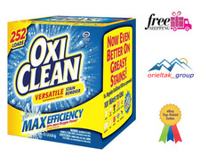 OxiClean Max Efficiency Stain Remover (252 loads) =FREE SHIPPING=