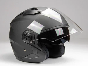 Jethelm Langvisier mit Sonnenblende Jet300 Motorradhel Roller Helm, Gr. S und M - Bild 1 von 27