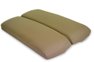 Fits 06-10 Infiniti M35 Faux Leather Armrest Console Lid Cover Beige - Bild 1 von 2