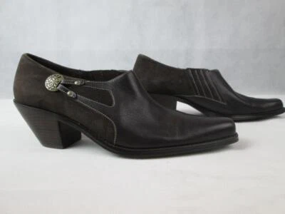 BOTINES VAQUEROS WESTERN COLDWATER CREEK MARRÓN PUNTIAGUDO 8.5 NUEVOS Foto 1 de 4