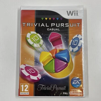 NEUF NEW trivial pursuit casual nintendo WII sealed blister - Photo 1/2