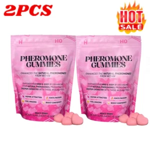 PACK de 2 gomitas feromonas 60 piezas | Ayuda a mejorar el encanto personal LO ÚLTIMO 2025 NW Ew - Imagen 1 de 13