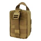 Condor Tactical Molle Rip-Away Lite Rapid Emt Medical Response Pouch Coyotebrown