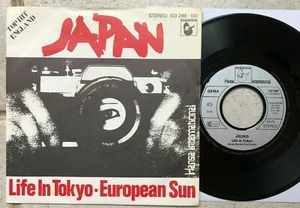 JAPAN – Life In Tokyo 7" Top Hit in England Hansa Misspelt: Europ. SUN - MINT- - Bild 1 von 4