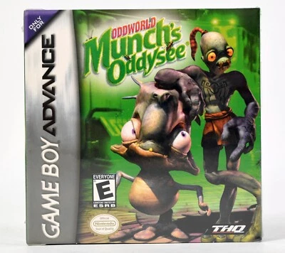 Nintendo Game Boy Advance,Oddworld: Munch´s Oddysee,NTSC,OVP,neu - Bild 1 von 4