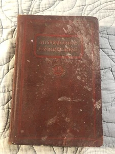Automobile Engineering Vol 2 - 1933 American Technical Society Book - Imagen 1 de 13