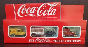 Lledo Hartoy Coca Cola England Vintage Die-cast Metal Vehicle Collection 3 Pack - Picture 1 of 4
