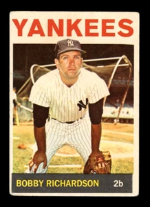 1964 Topps Venezuela 190 Bobby Richardson New York Yankees Campeón de la Liga Americana - Imagen 1 de 2