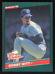 1986 Donruss The Rookies Bobby Witt #49 Texas Rangers - Picture 1 of 1