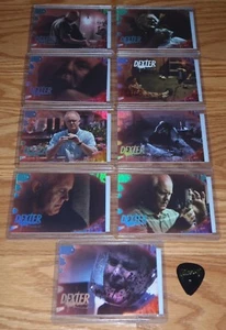 Juego de Cartas Coleccionables Dexter Temporada 4 Breygent Insertar Set 9 Cartas TV Michael C Hall B - Imagen 1 de 1