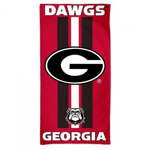 Georgia Bulldogs 30x60 Beach Towel [NEW] NCAA Blanket Vacation Summer Pool Cover