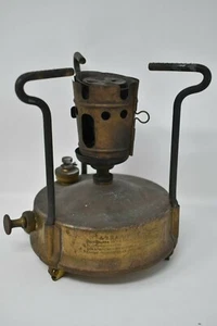 Vintage Primus Stockholm Sweden Brass Oil Lamp - Picture 1 of 8