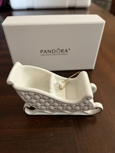 Pandora 2014 Sleigh Holiday Christmas Ornament Limited Edition - Picture 1 of 6