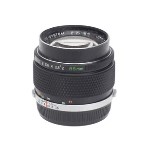 Olympus OM 85mm F2.0 F Zuiko Auto-T Manual Focus Telephoto Prime Lens - Picture 1 of 6