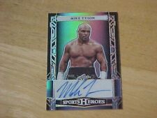 Mike Tyson 2024 Leaf Sports Heroes AUTO 3/6  Boxing Superstar