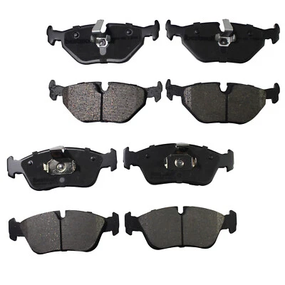 FRONT + REAR CERAMIC Brake Pads Kit For BMW 318ti 323i 325Ci 325i 325xi 328Ci Z4 - Image 1 of 4