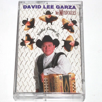 David Lee Garza Y Los Musicales - Nadie Como Yo (Cassette Tape 1999) PLAY TESTED Foto 1 de 4