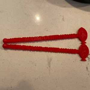 New England Oyster House Red Cocktail Swizzle Stir Sticks Vintage 1960s Miami,FL - Picture 1 of 10
