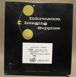 3 T340 CORRECTABLE RIBBON IBM WHEELWRITER 10-70 MODELS 3 5 6 PANASONIC KXE3000 - Picture 1 of 2