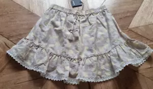 Country Road - Girls Peach Frill Skirt - Size 12 RRP $59.95 - Linen/Cotton - Picture 1 of 5