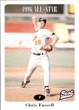 1996 Carolina League All-Stars 2 Best #1 Chris Fussell Oregon Ohio OH Card