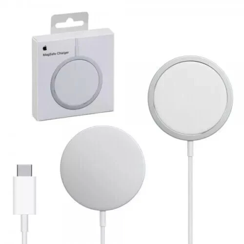 APPLE ORIGINALE MHXH3ZM/A WIRELESS MAGSAFE USB-C COLORE WHITE