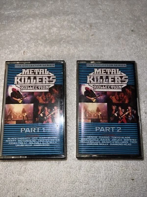 Metal Killers Kollection Part 1&2 Cassette Tape Rare Us Import Compilation 1985 - Image 1 of 4