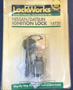 Cilindro de bloqueo de encendido LC14720, 2 llaves, instrucciones, cerraduras, Nissan Datsun - Imagen 1 de 9