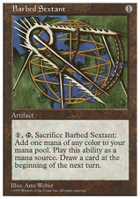 Magic the Gathering MTG Barbed Sextant (351) Fifth Edition   LP